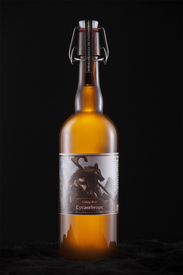 Pack botellas 75cl de hidromiel Lycanthrope - Viking Bad