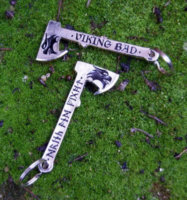 Hacha llavero Viking Bad