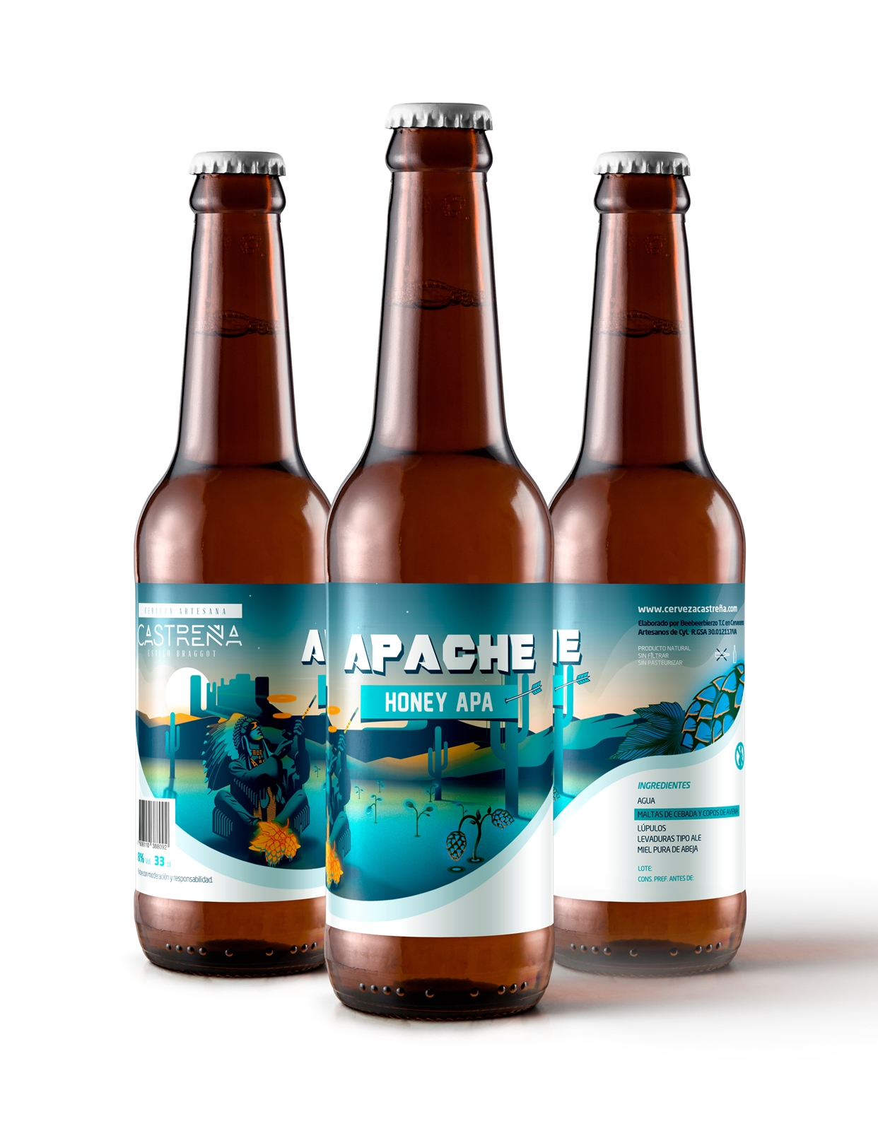 Cerveza Castreña Apache - Viking Bad
