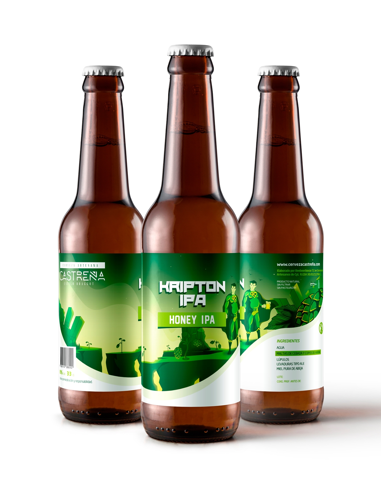 Cerveza Castreña Kriptonipa 33cl - Viking Bad