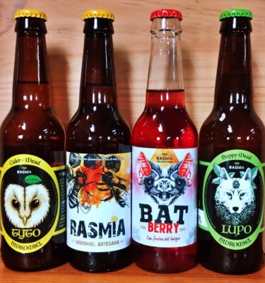 Botellas de hidromiel Rasmia
