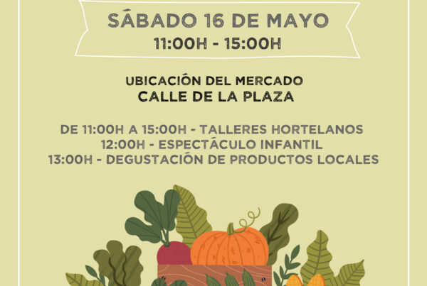 Cartel del mercado de productores de Fuenlabrada