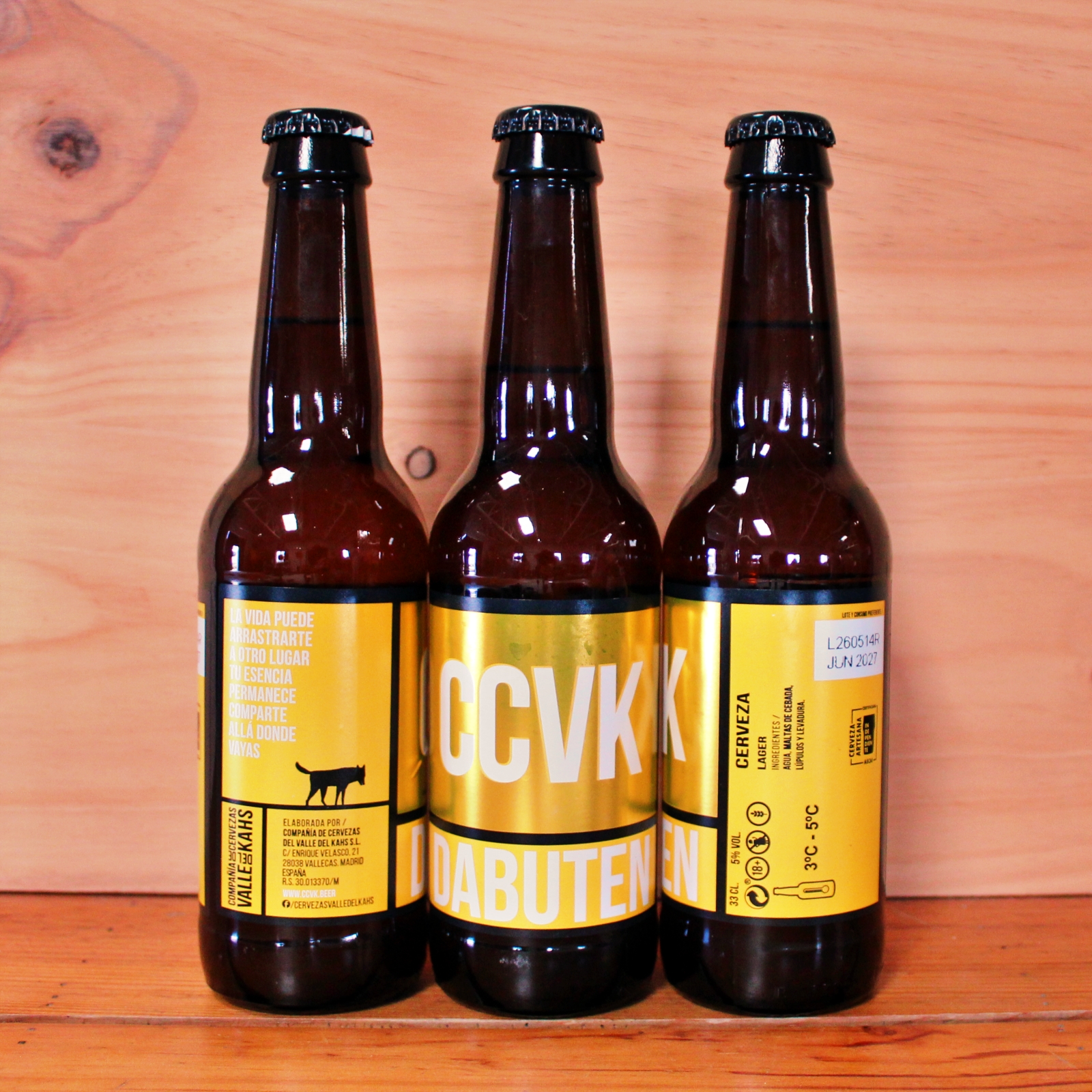 Cerveza CCVK Dabuten 33cl